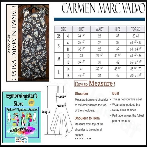 Carmen Marc Valvo NEW GISELLE NIGHT Roses Low Back Pencil Dress S - Picture 11 of 11